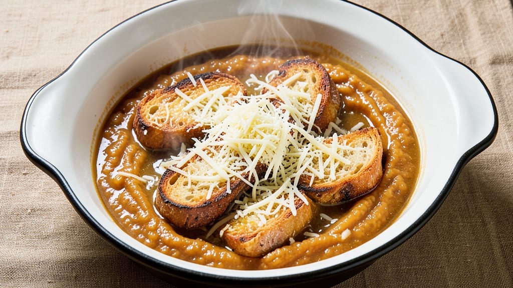 America's Test Kitchen French Onion Soup Recipe: Crispy Top, Gruyère Clouds, and Perfectly Caramelized Layers