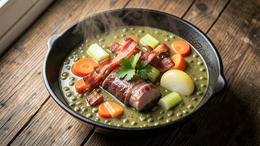 Anderson's Split Pea Soup Recipe: Smoky Bacon and Ham Umami Bomb