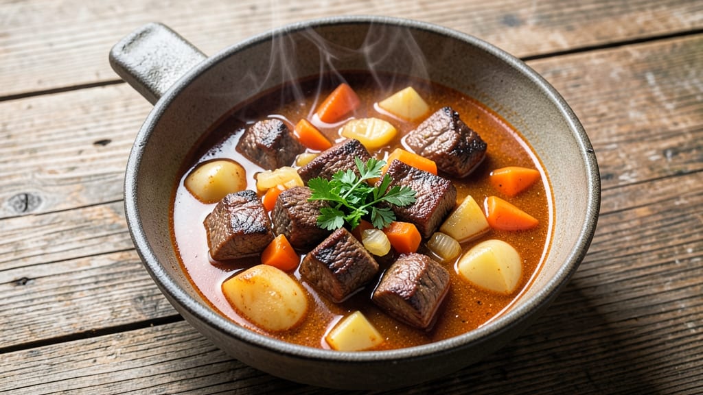 Austrian Goulash Soup Recipe: Paprika-Kissed Beef and Potato Richness