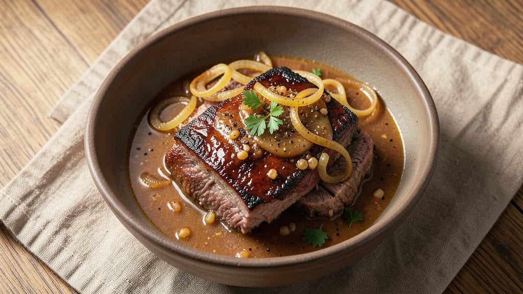 Beef Brisket Lipton Onion Soup Mix Recipe: Smoky-Sweet Slow Cooker Magic