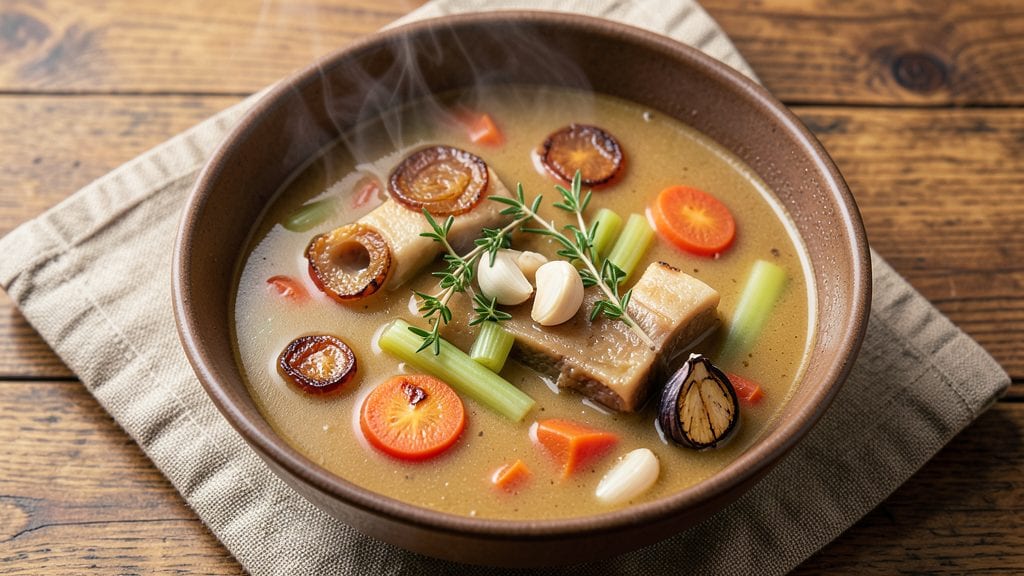 Beef Marrow Soup Recipe: Rich Bone Broth Velvety Depth