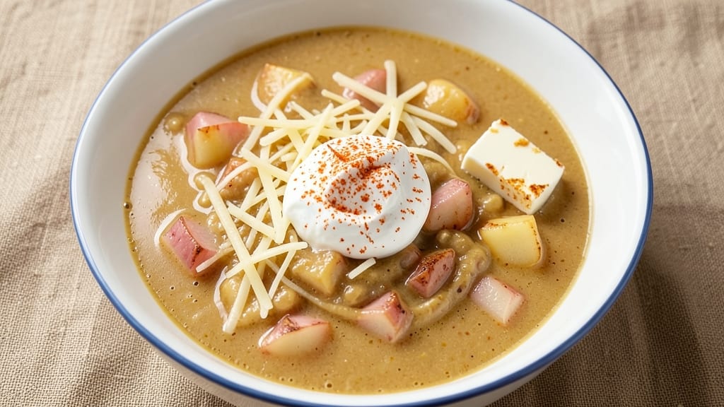 Betty Crocker's Baked Potato Soup Recipe: Cheesy Crisp-Top Magic in One Pot