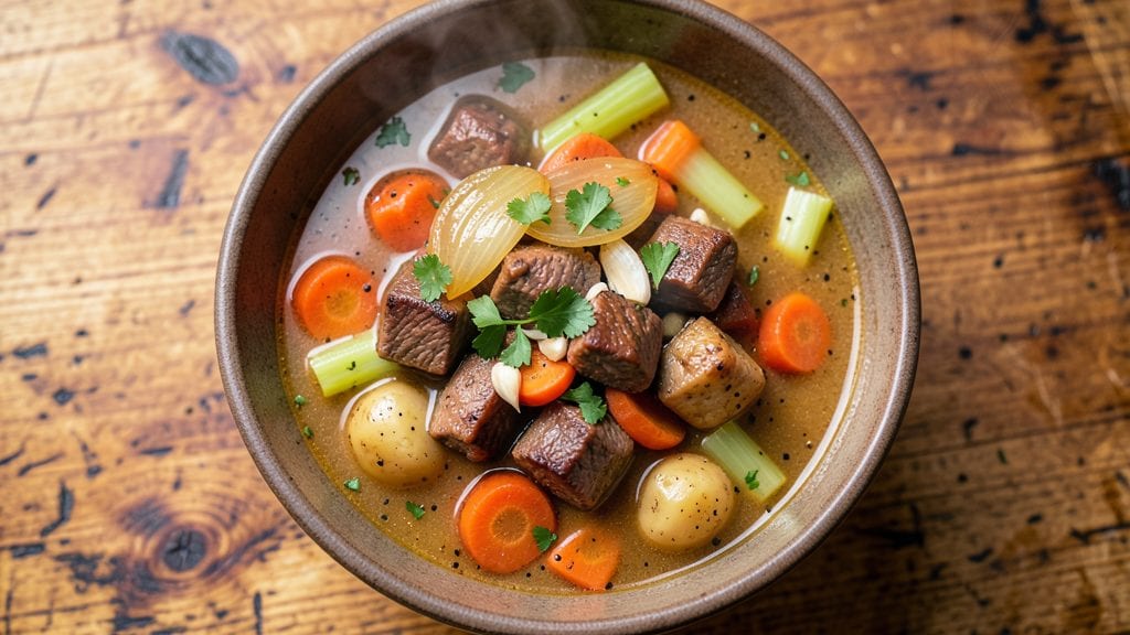 Bob Evans Beef Vegetable Soup Copycat Recipe: Slow-Simmered Umami Bomb With Pantry Staples
