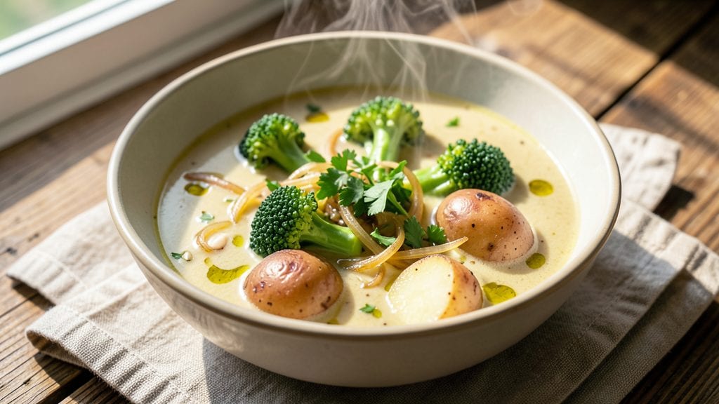 Broccoli-Potato Soup Recipe: Velvety Green and Creamy Comfort in 30 Minutes