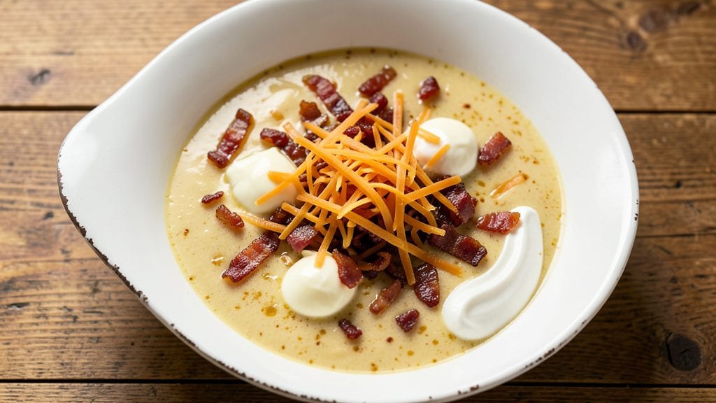 Campbell's Baked Potato Soup Recipe: Smoky Cheese Clouds Over Creamy Comfort