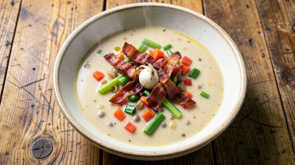 Campbell's Bean Soup Recipe: Smoky Cumin and Bacon Crunch in 25 Minutes