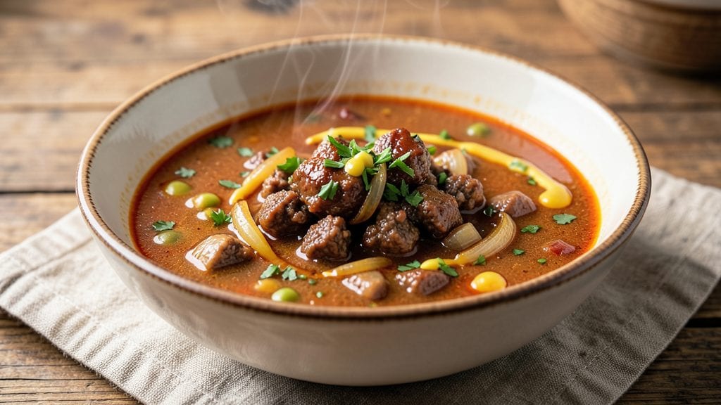 Campbell's Chunky Sirloin Burger Soup Recipe: One-Pot Umami Bomb with Melty Cheese Crunch