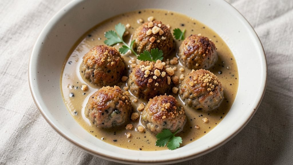 Campbell's Cream of Mushroom Soup Meatball Recipe: One-Skillet Dinner With Hidden Umami Boost