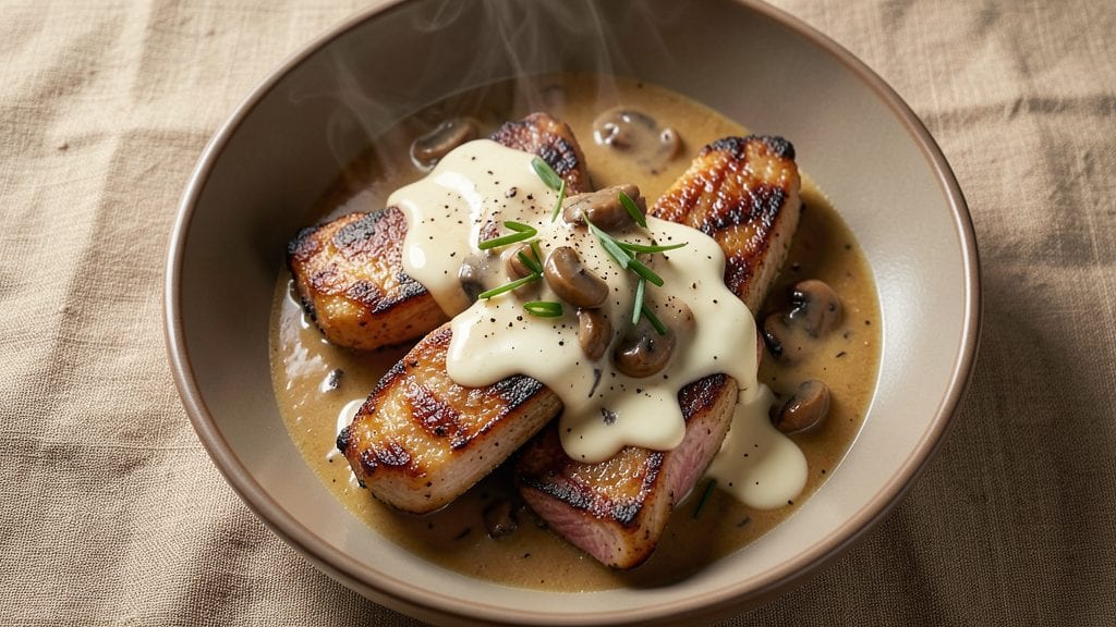 Campbell's Cream of Mushroom Soup Pork Chop Recipe: One-Pan Creamy Crust and Juicy Center