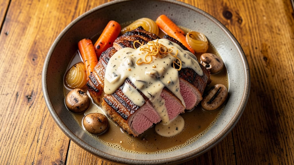 Campbell's Cream of Mushroom Soup Pot Roast Recipe: Velvety Cream Sauce with Fall-Off-Bone Meat