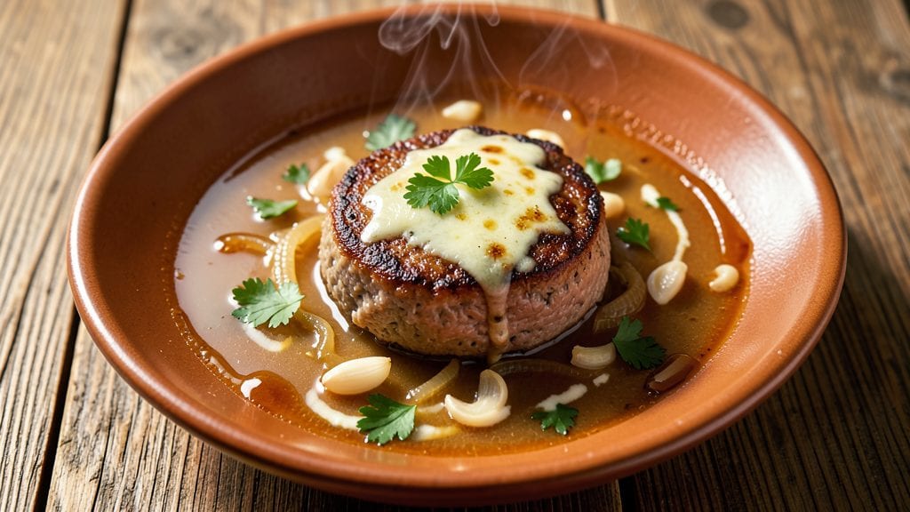 Campbell's French Onion Soup Salisbury Steak Recipe: One-Pan Umami-Meat Masterpiece
