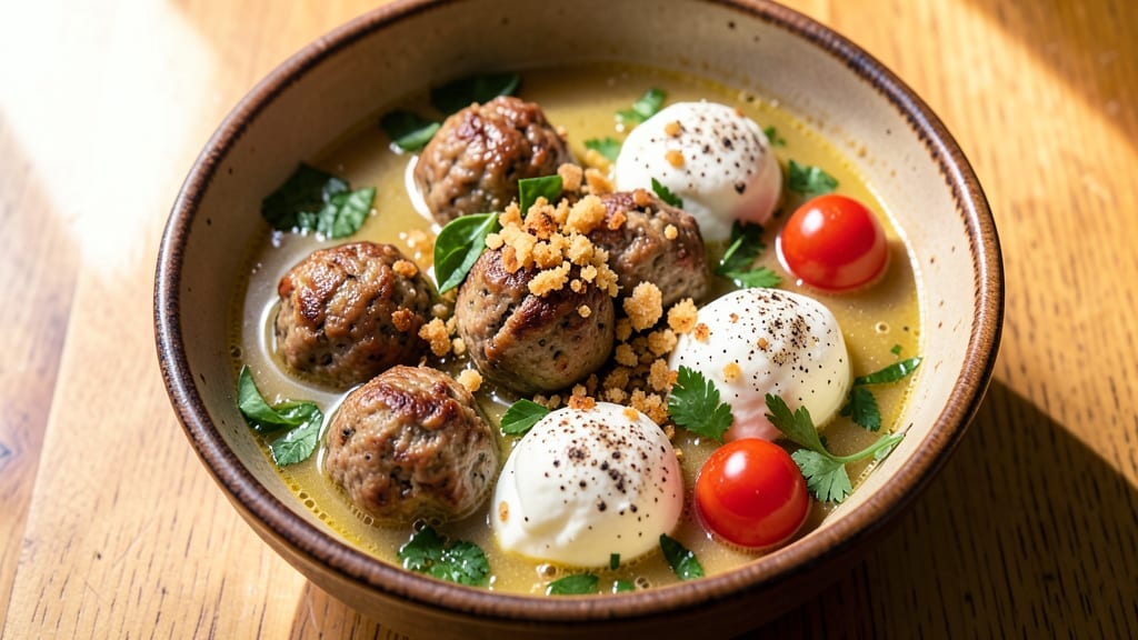 Campbell's Italian Wedding Soup Recipe: Homestyle Meatballs and Orzo in Tomato Broth