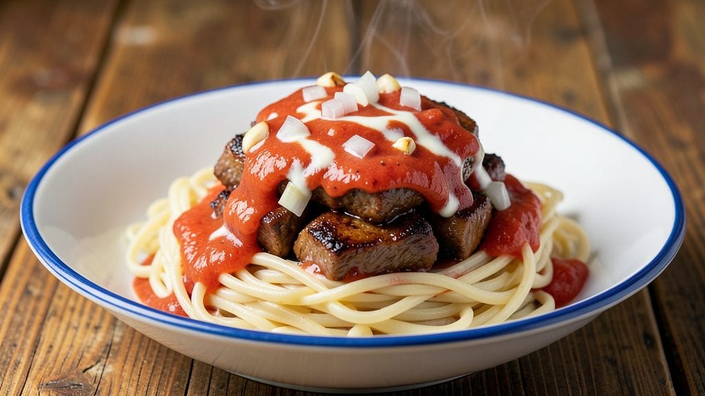 Campbell's Soup Hamburger Stroganoff Recipe: Sour Cream Swirled Comfort in One Pot