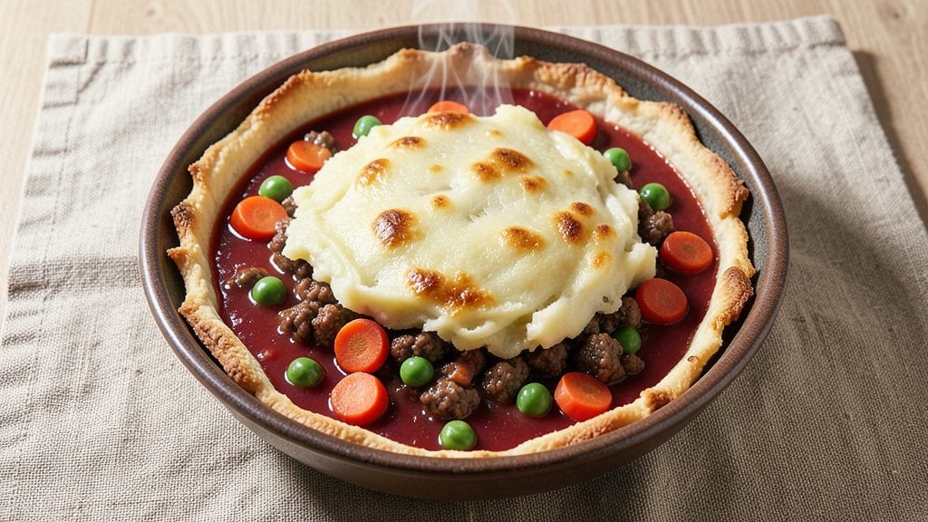 Campbell's Tomato Soup Shepherd's Pie Recipe: Mashed Potato Crust Over Savory Beef Filling