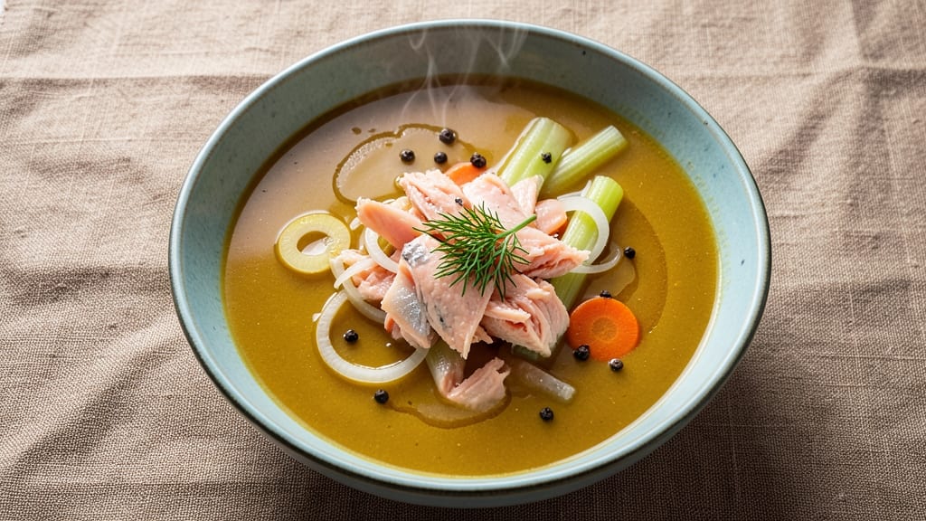 Canned Salmon Soup Recipe: Smoky Dill and Lemon Brightness in One Pot