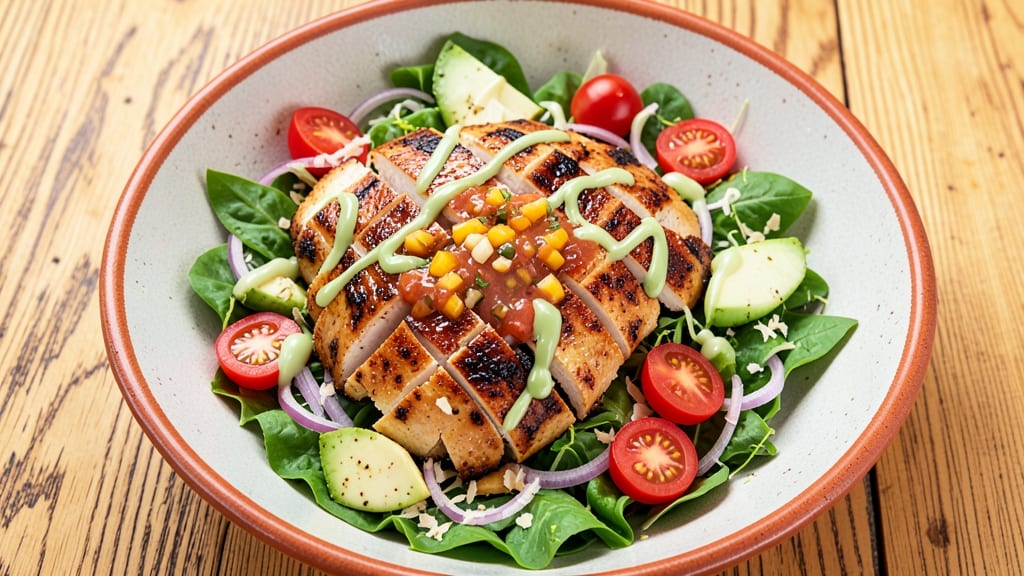 Caribbean Salad Chili's Recipe: Tropical Lime and Citrus Zing