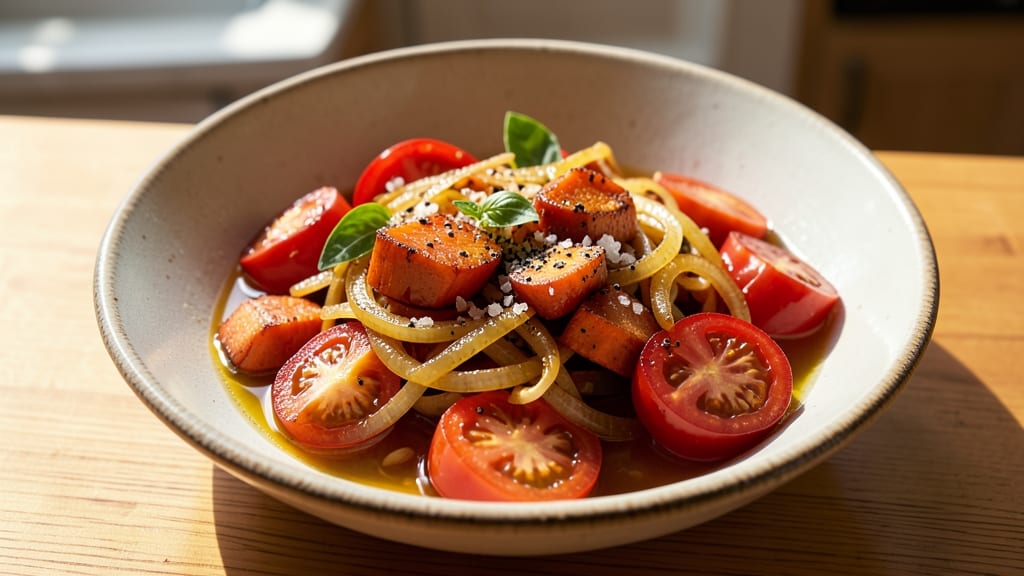 Carrot and Tomato Soup Salad Recipe: Chilled, Hearty Bite-Sized Comfort