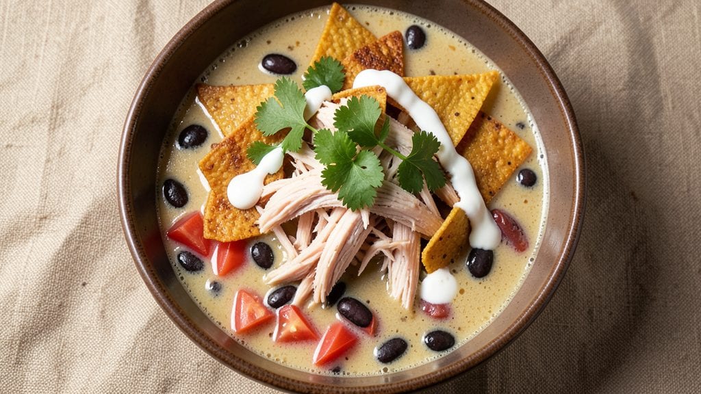 Chili's Chicken Tortilla Soup Copycat Recipe: Crispy Tortilla Crunch Over Creamy Tomato Magic