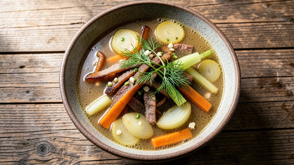 Czech Tripe Soup Recipe: Earthy, Savory Simmer With Crispy Onion Top