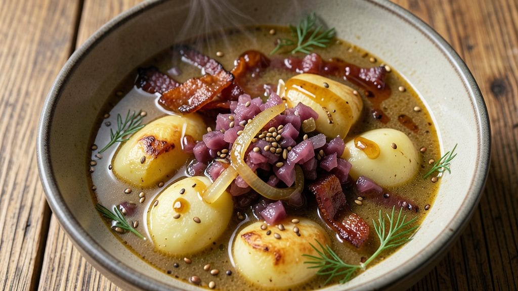 German Sauerkraut Soup Recipe: Smoky Bacon and Caraway Comfort in One Pot