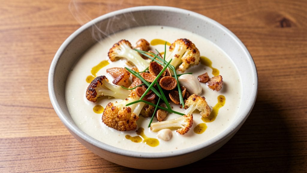 Gordon Ramsay's Cauliflower Soup Recipe: Smoky Garlic Roast Base Secret
