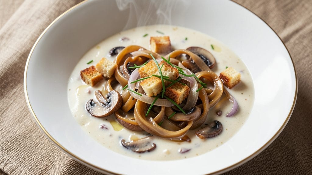 Ina Garten's Cream of Mushroom Soup Recipe: Silky Smoothness With Herbed Crisp Top Trick
