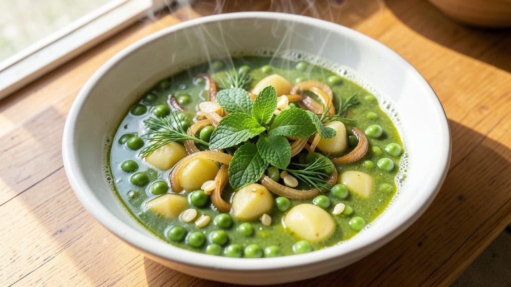 Ina Garten Pea Soup Recipe: Herbed Crisp-Top Elegance in One Pot