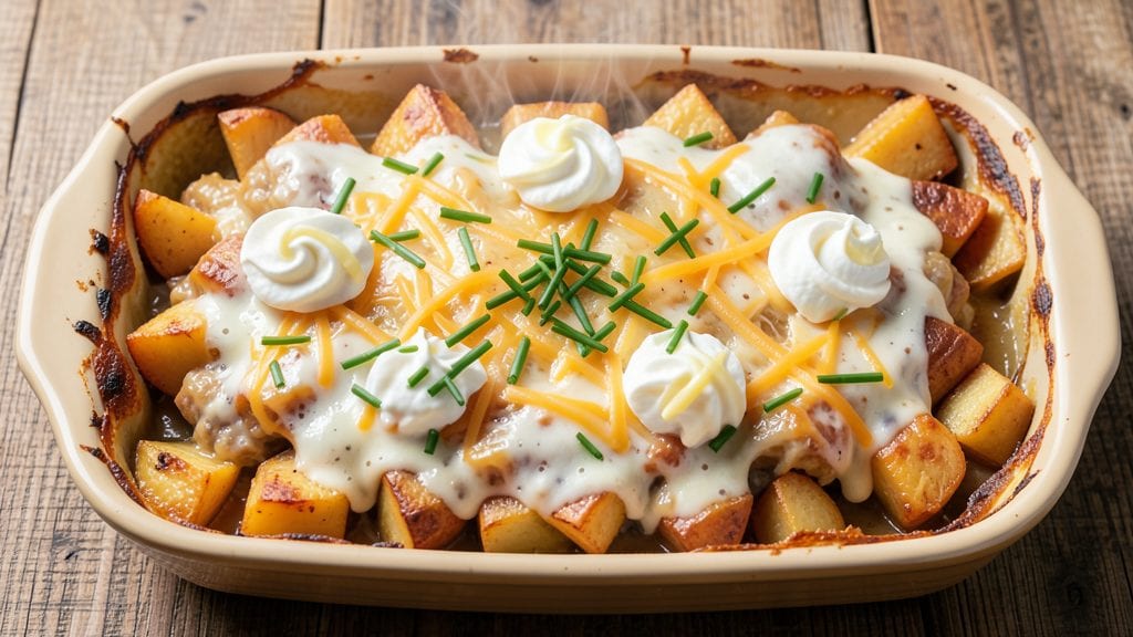 Lipton Onion Soup Mix Potato Recipe: Golden Crust, Creamy Cheese Swirl