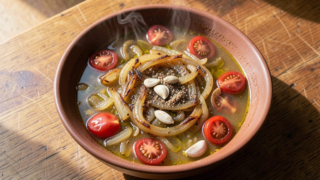 Mcguire's Senate Soup Recipe: Crispy Tortilla Top and Smoky Tomato Depth