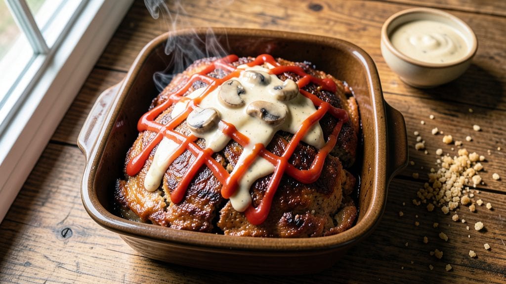 Meatloaf Recipe Using Cream Of Mushroom Soup: Moist Center and Crispy Top Trick