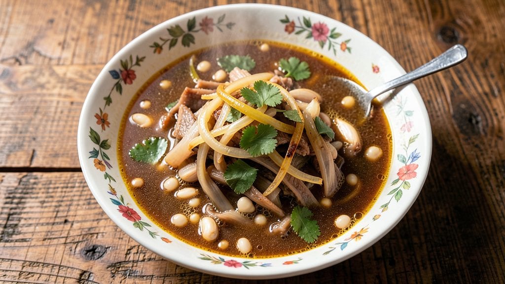 Mexican Tripe Soup Recipe: Spiced Tomato and Garlic Depth in One Pot