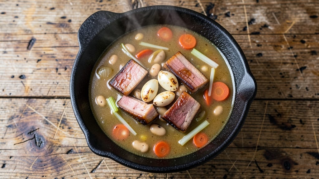Old-Fashioned Bean and Ham Hock Soup Recipe: Smoky, Savory Depth From Slow-Simmered Bones
