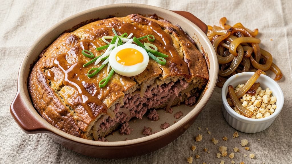 Old Fashioned Lipton Onion Soup Meatloaf Recipe: Meatloaf Meets Melty Cheese Clouds