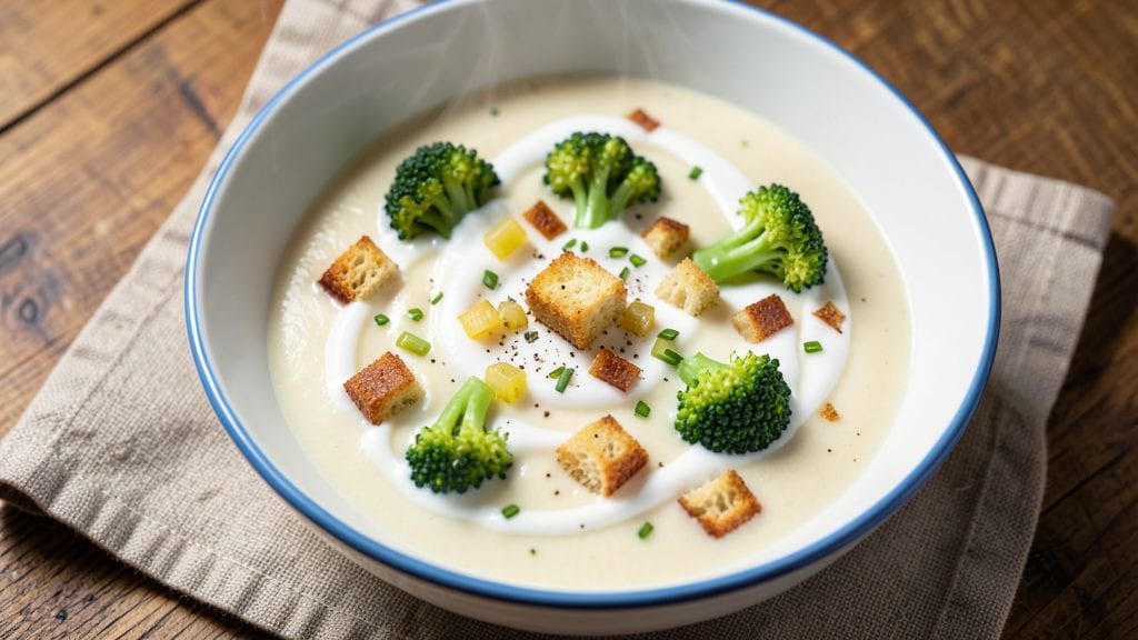 Panera Bread Cream of Broccoli Soup Recipe: Velvety Cheese Swirls and Herb-Infused Broth