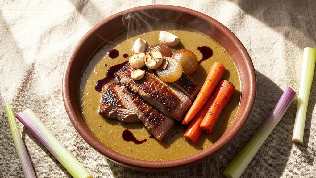 Rib Roast Soup Recipe: Slow-Simmered Beef and Barley Luxe