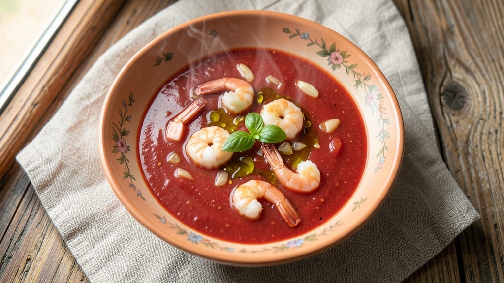 Seafood Tomato Soup Recipe: Briny Sweetness With Shrimp and White Wine Kiss