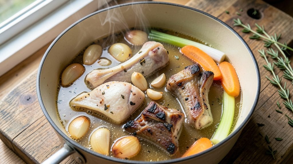 Soup Stock Recipe: Bone-Infused Broth With Maximum Flavor Extraction