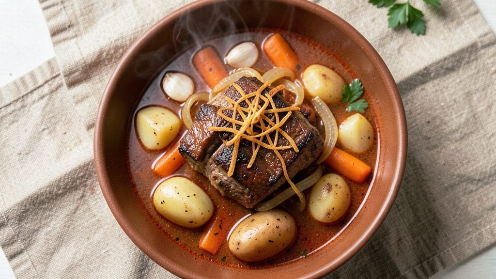 Traditional Goulash Soup Recipe: Paprika-Kissed Beef and Potatoes Simmered Slowly
