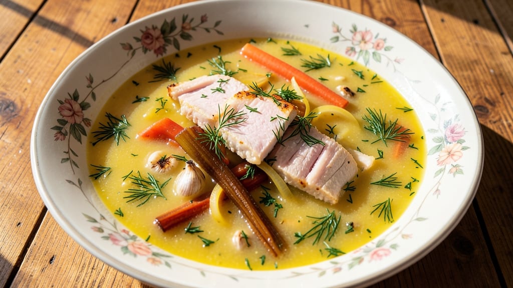 Traditional Greek Avgolemono Soup Recipe: Egg-Infused Lemon Brightness